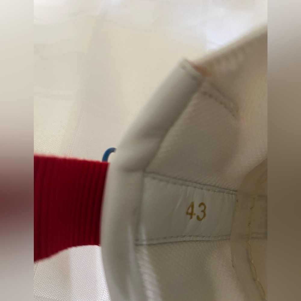 Christian Louboutin Arpoador Flat, Suede Sneakers, Blue/Wht, Men’s EU 43/US 10 - Picture 10 of 16